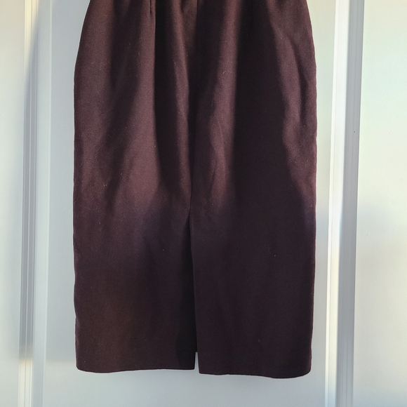 UNIQLO Elegant Dark Brown Women's Skirt Size Extra-Small - Picture 4 of 7